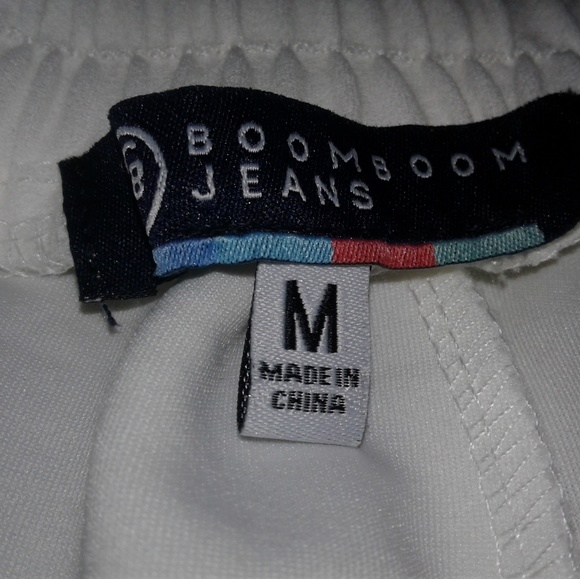 White Stretchy sweatpants/pants - Picture 3 of 4